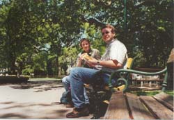 Pause im Park