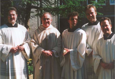 Martin,Pater Kelzenberg,Olaf,Christian und Jrg