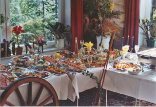 Ein Teil des Buffet